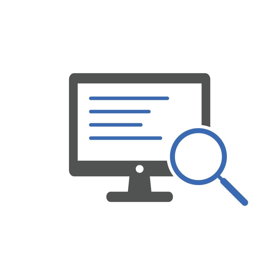 search result icons Vector illustration.search result icon symbol for SEO, Website and mobile apps
