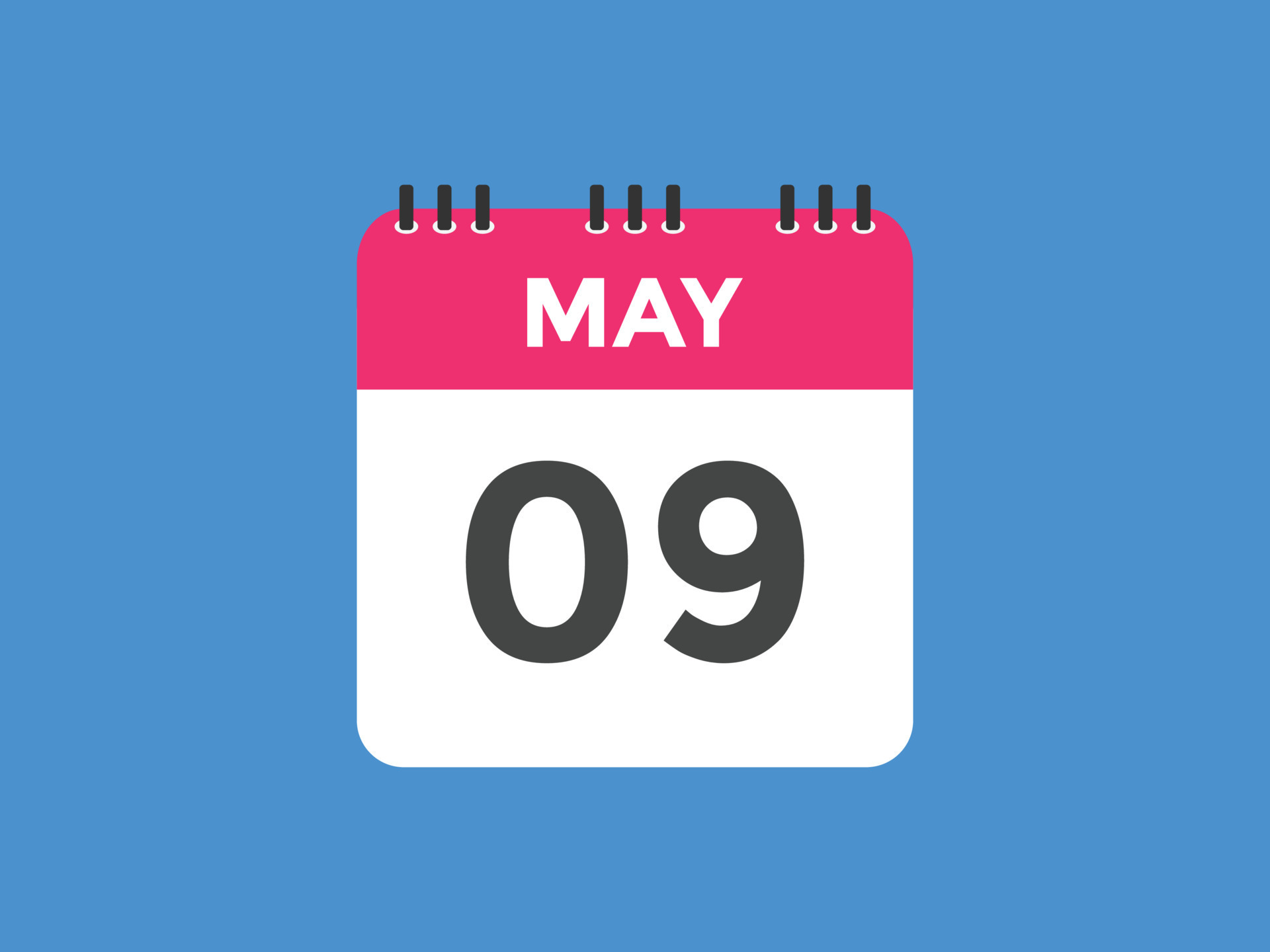 may 9 calendar reminder 9th may daily calendar icon template Calendar may 9 calendar reminder 9th may daily calendar icon template Calendar