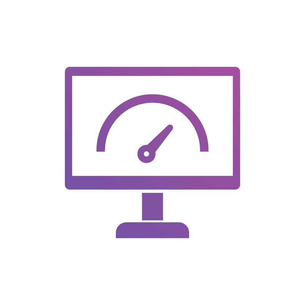 Page speed icons. Concept for SEO and web design vector