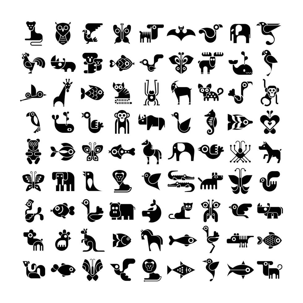 Animal Vector Icons