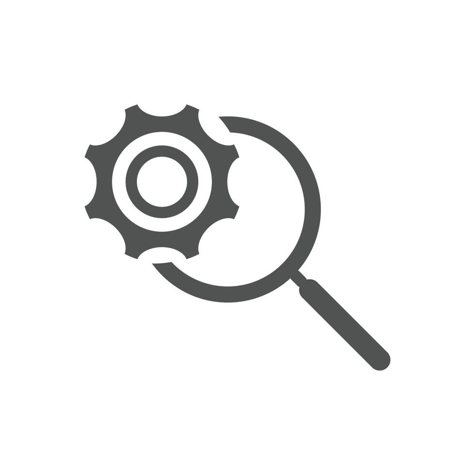Search optimization icon. SEO optimization vector