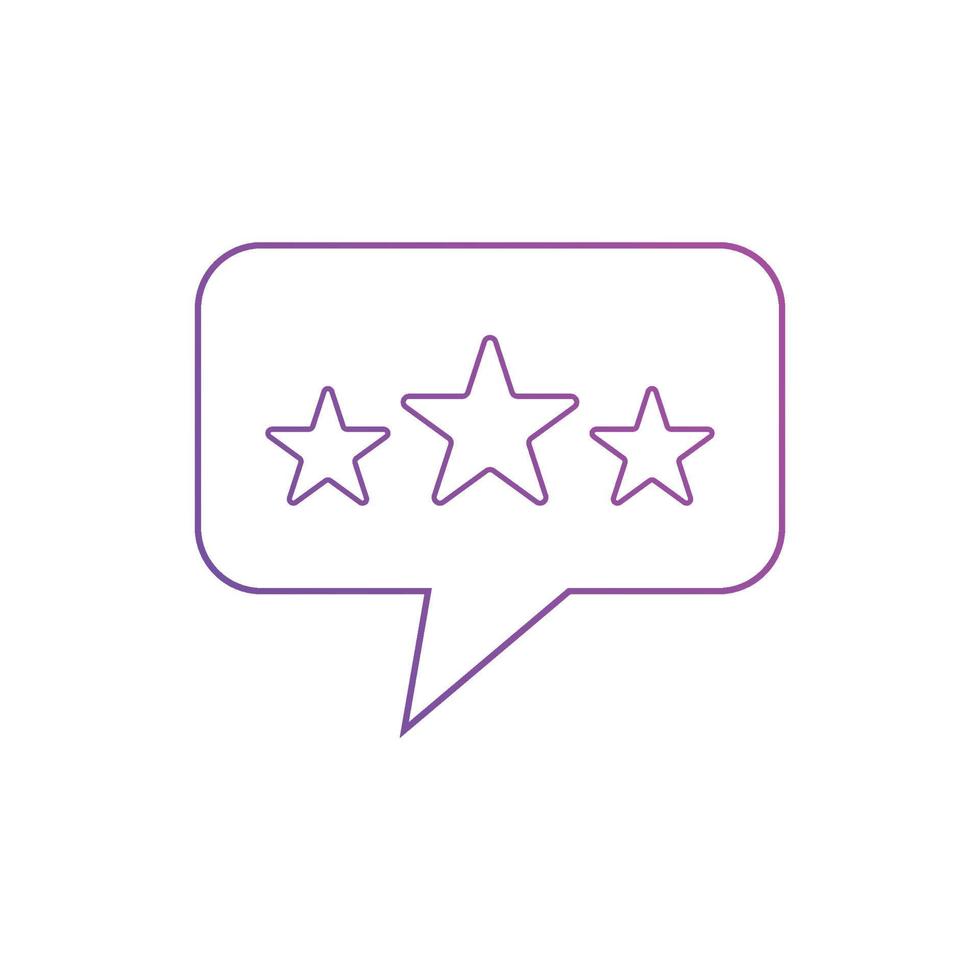 Feedback or Customer review icons Vector illustration. Customer 5 star review sign symbol for SEO, web and mobile apps