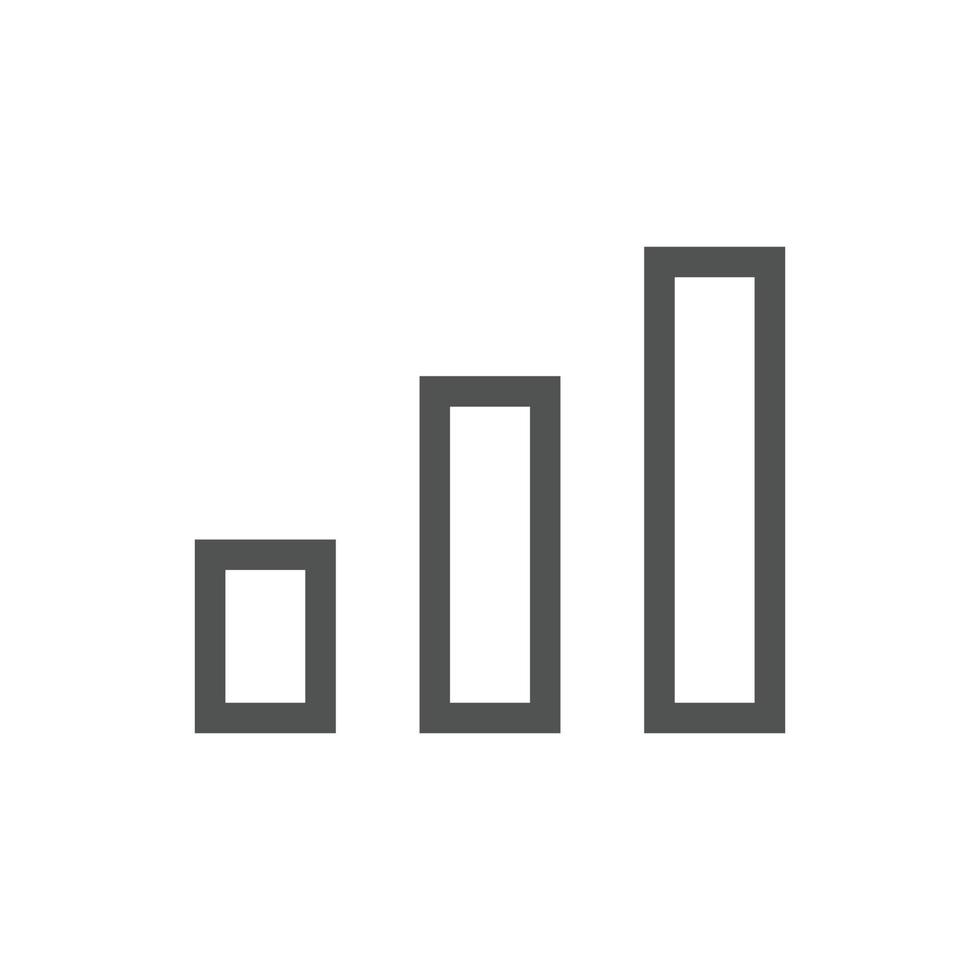 iconos de crecimiento de rango. utilizado para seo o diseño web vector