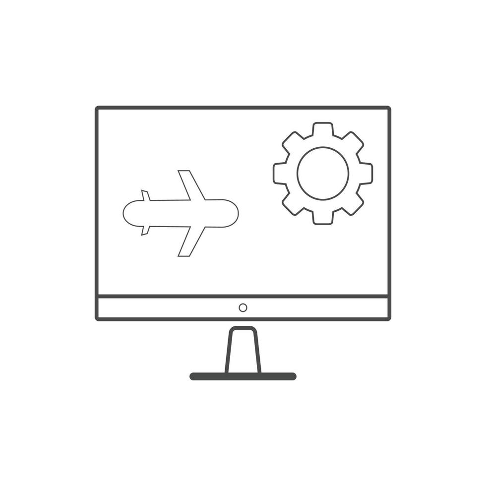 landing page optimization icons. Used for SEO or websites. vector