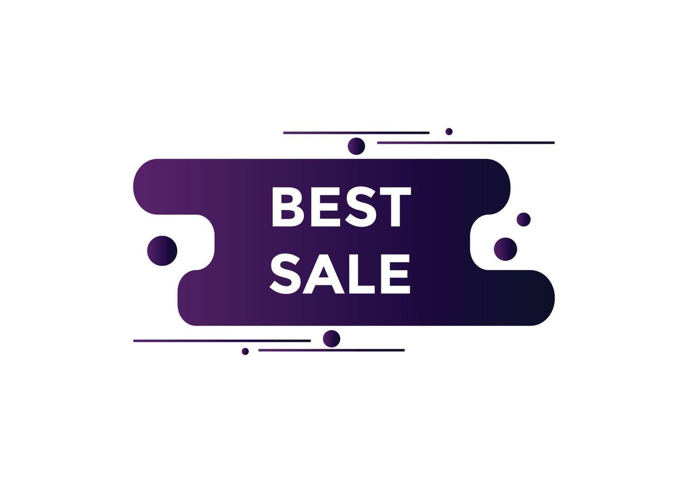 Best sale text button. speech bubble. Best sale  Colorful web banner vector