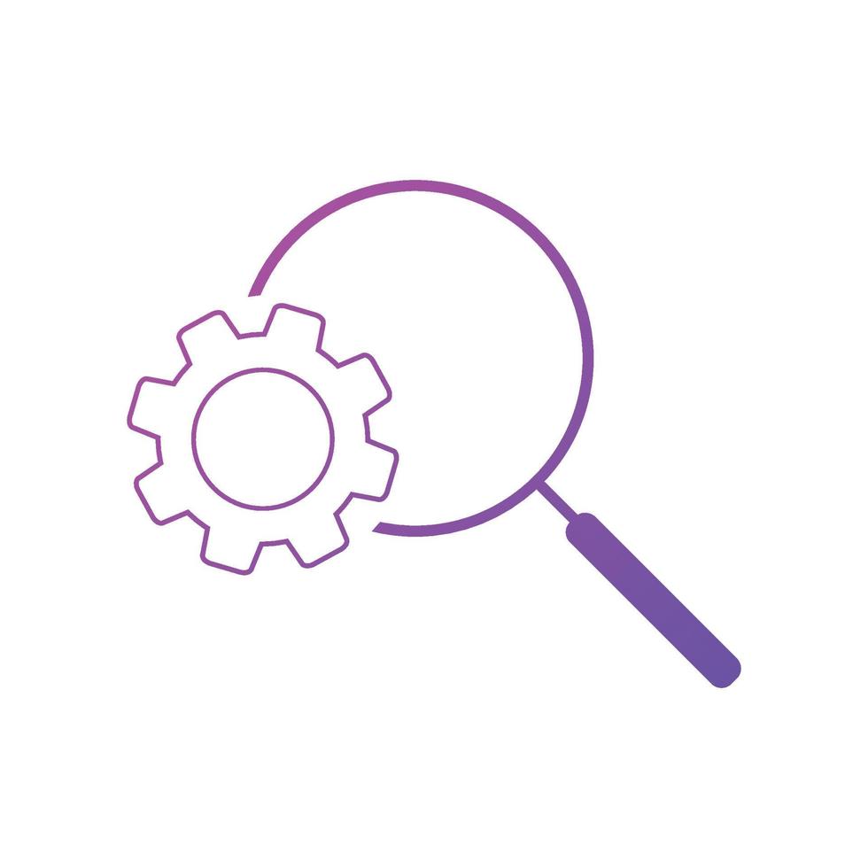 Search optimization icon. SEO optimization vector