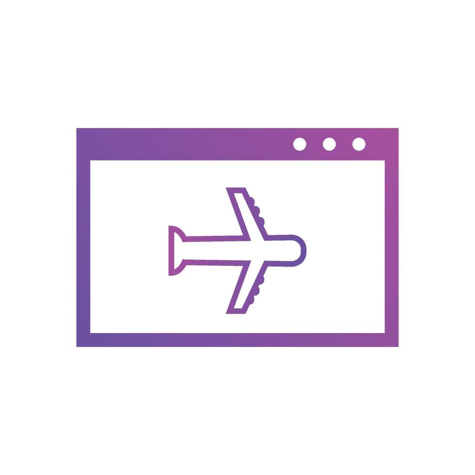 landing page icons. Used for SEO or websites vector