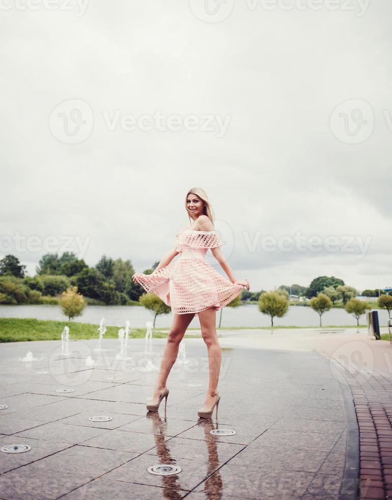 Beautiful elegant woman photo