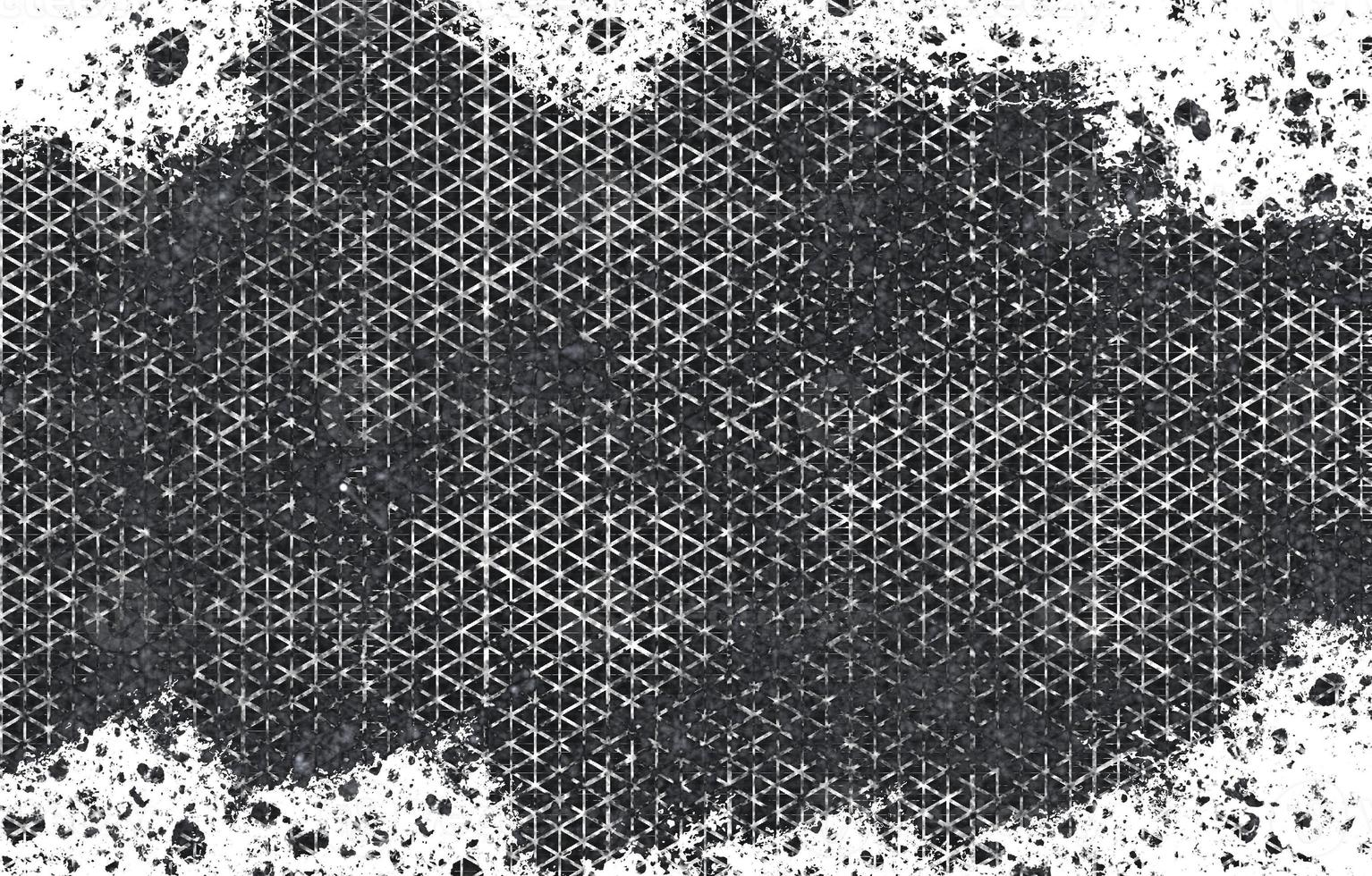 Dark Messy Dust Overlay Distress Background. Easy To Create Abstract Dotted, Scratched, Vintage Effect With Noise And Grain photo