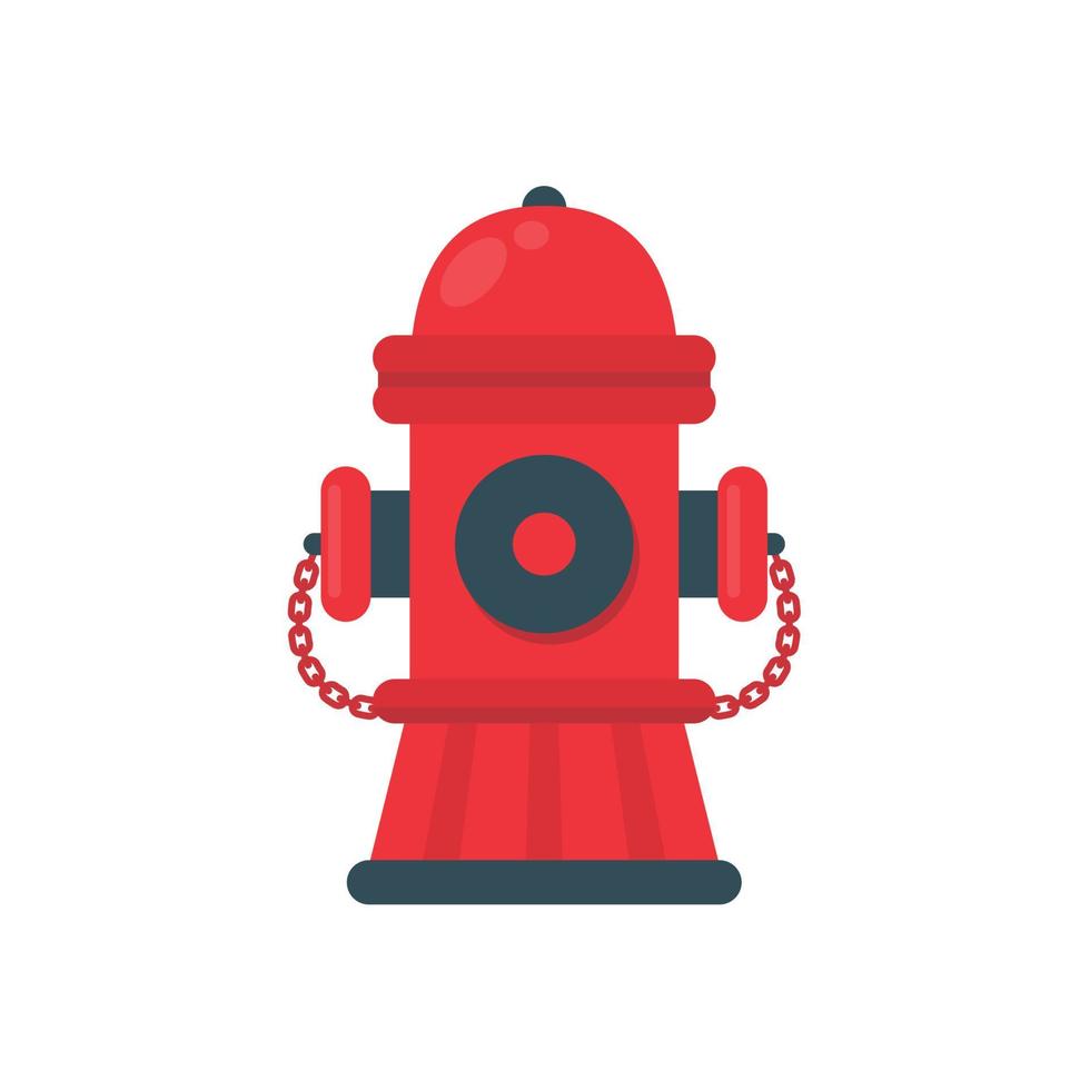 Fire hose icon. Red water pipes are used to extinguish fires. vector