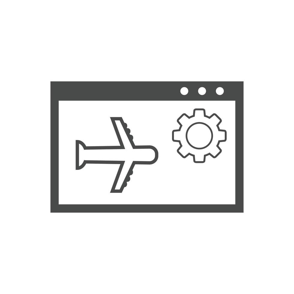 landing page optimization icons. Used for SEO or websites. vector