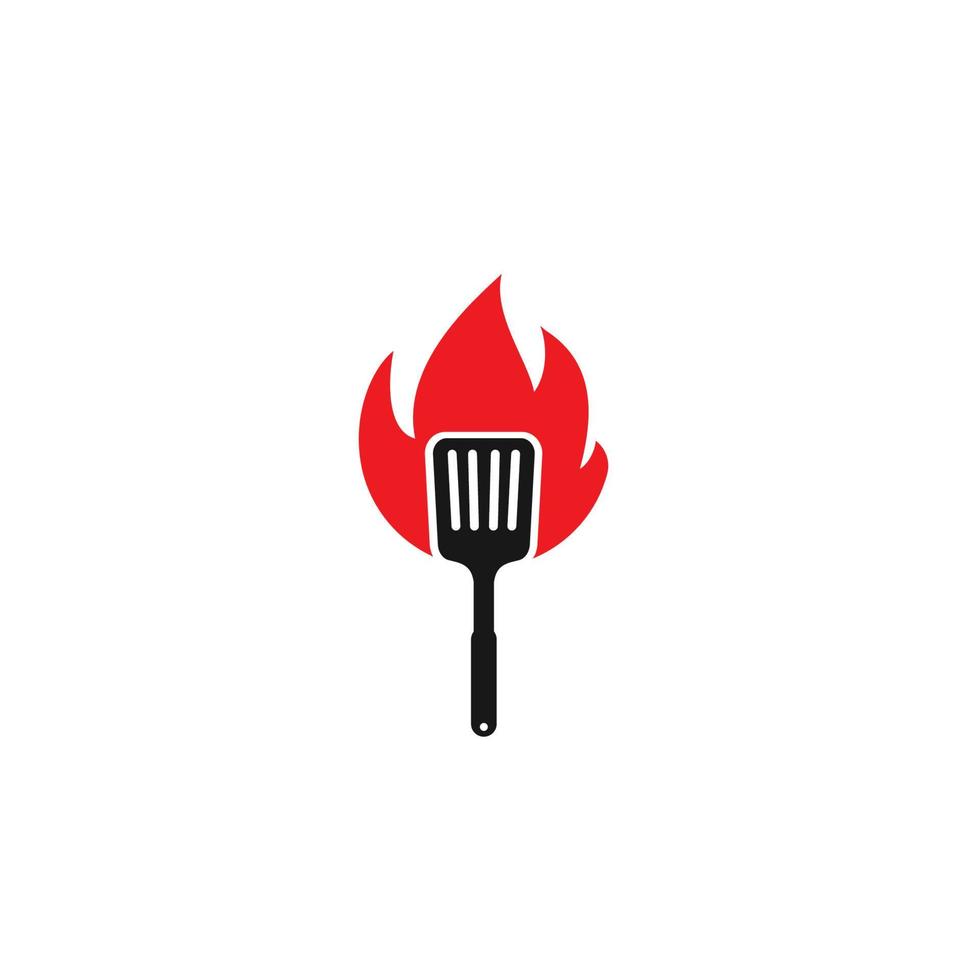 plantilla de diseño de logotipo de cocina vector