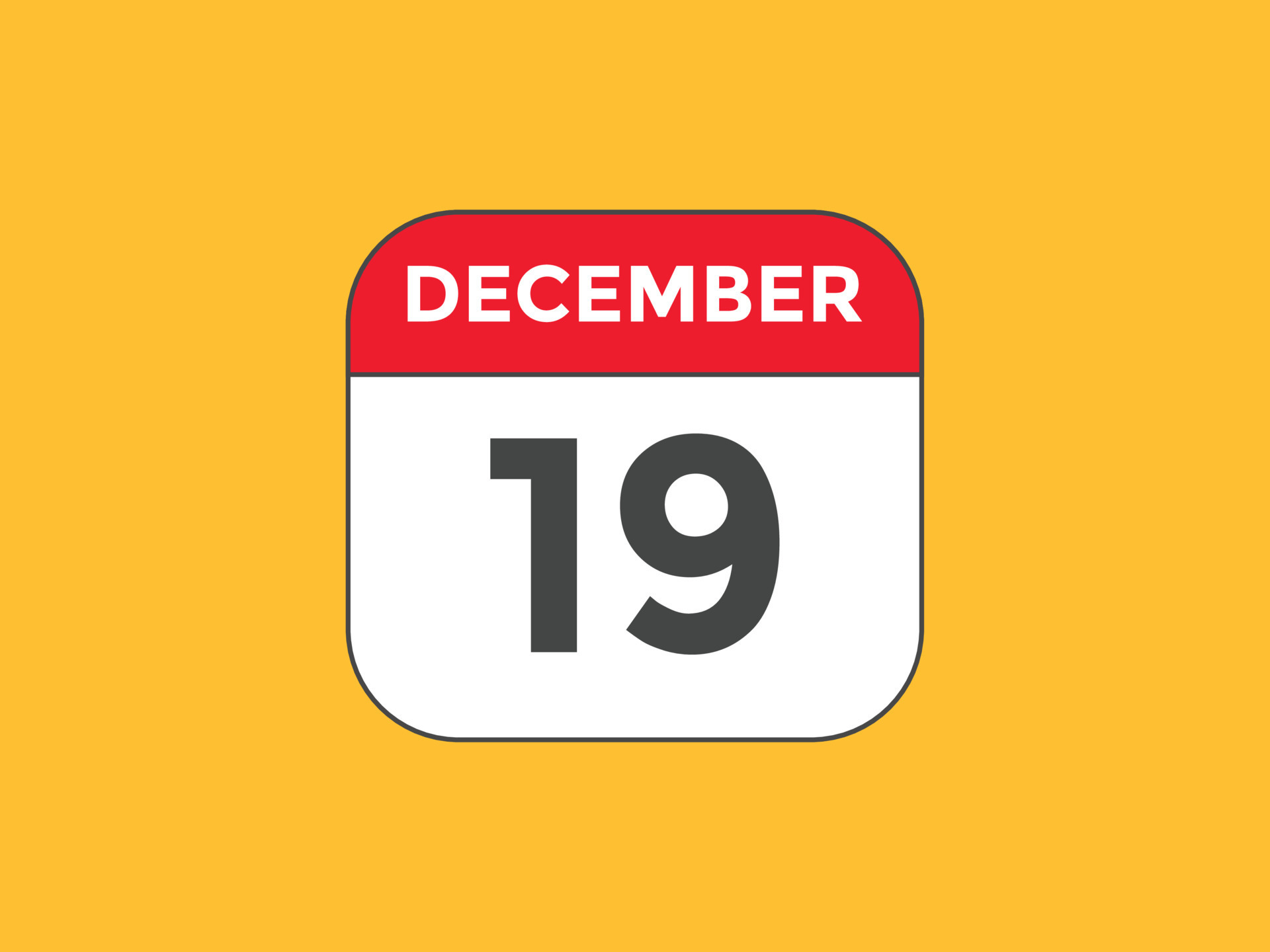 december 19 calendar reminder 19th december daily calendar icon template Calendar 19th december 19 calendar reminder 19th december daily calendar icon template Calendar 19th