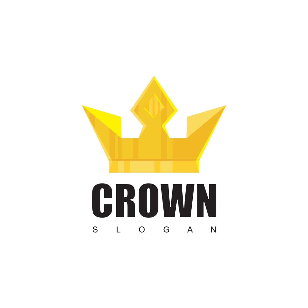 vector de diseño de logotipo de corona