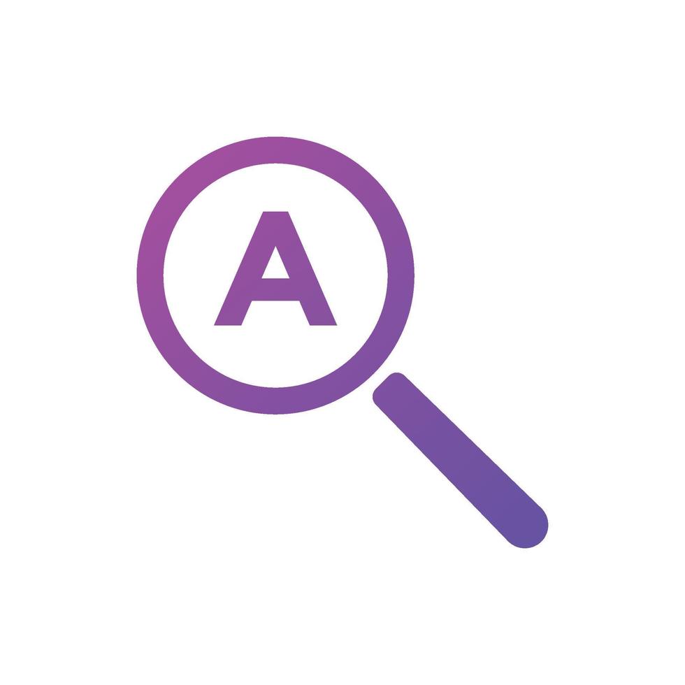 keyword research icon vector illustrations. Used for SEO or websites
