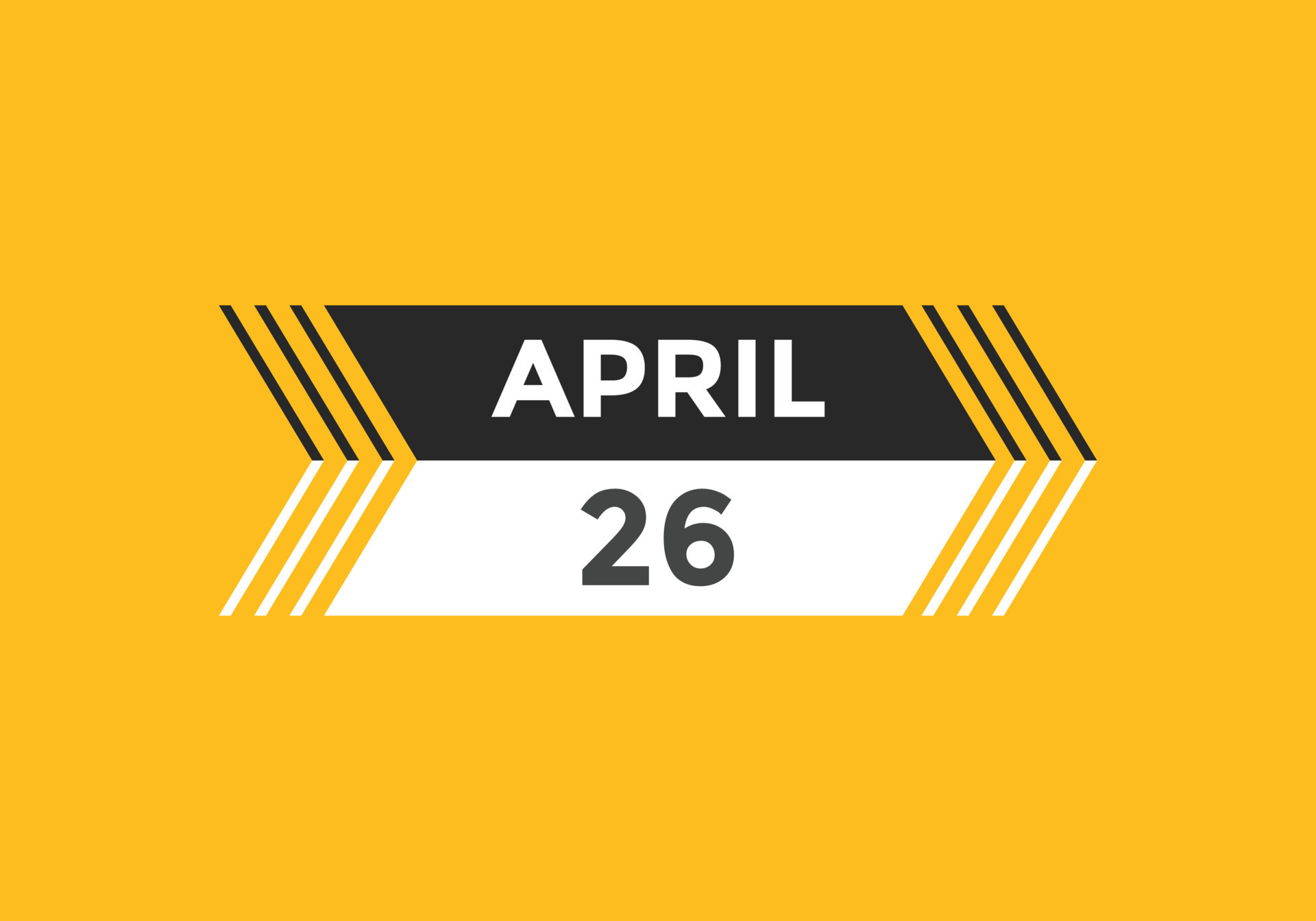 april 26 calendar reminder 26th april daily calendar icon template april 26 calendar reminder 26th april daily calendar icon template