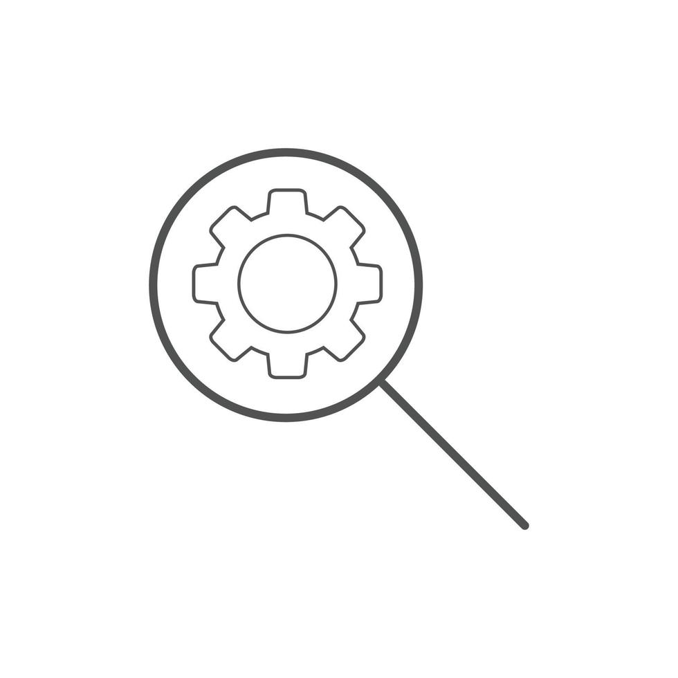 Search optimization icon. SEO optimization vector