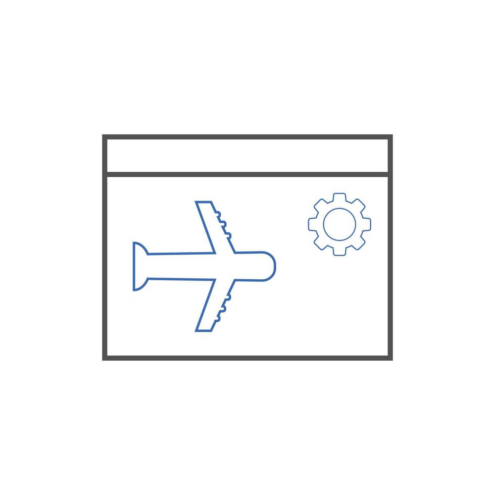 landing page optimization icons. Used for SEO or websites. vector