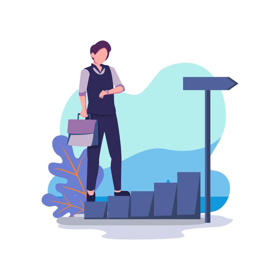 Careers flat style illustration vector design