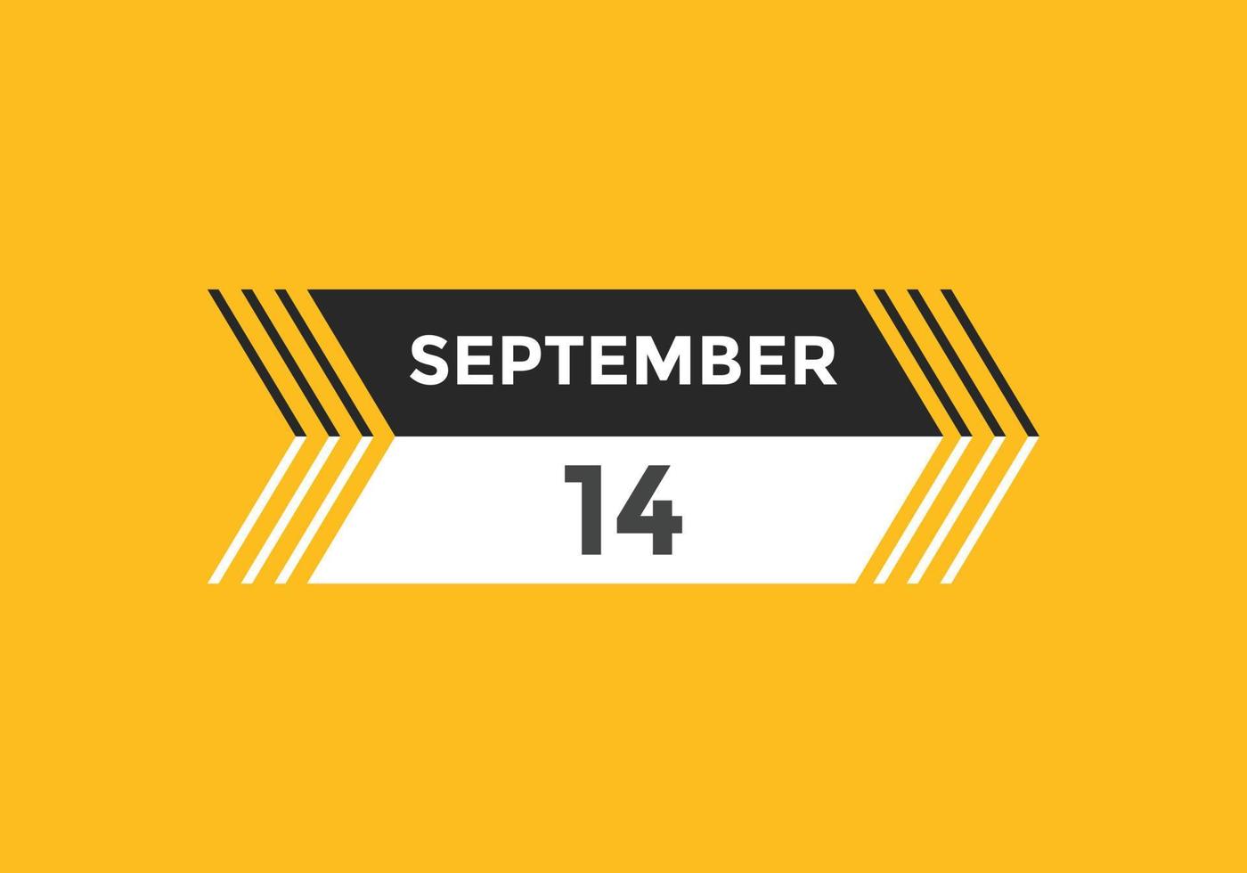 September 14 Calendar Reminder 14th September Daily Calendar Icon september-14-calendar-reminder-14th-september-daily-calendar-icon