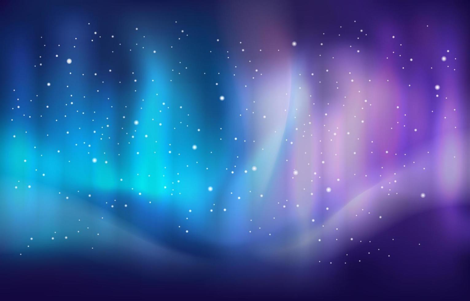 Northern Light Background vector