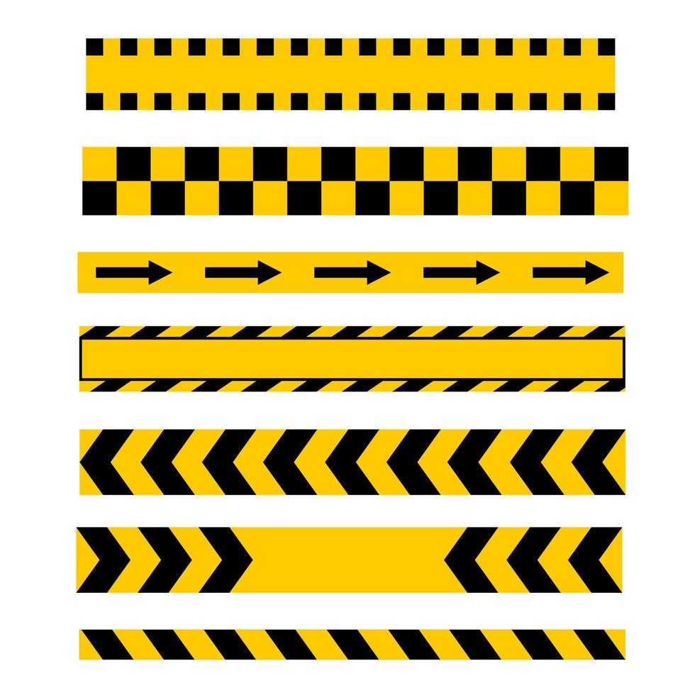 warning tape vector