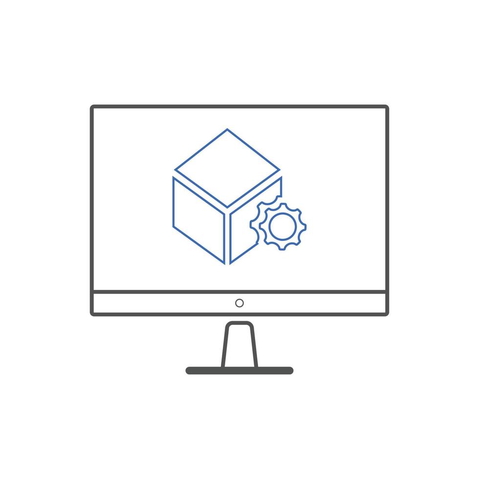 SEO package icon Vector illustration. concept for SEO and Website