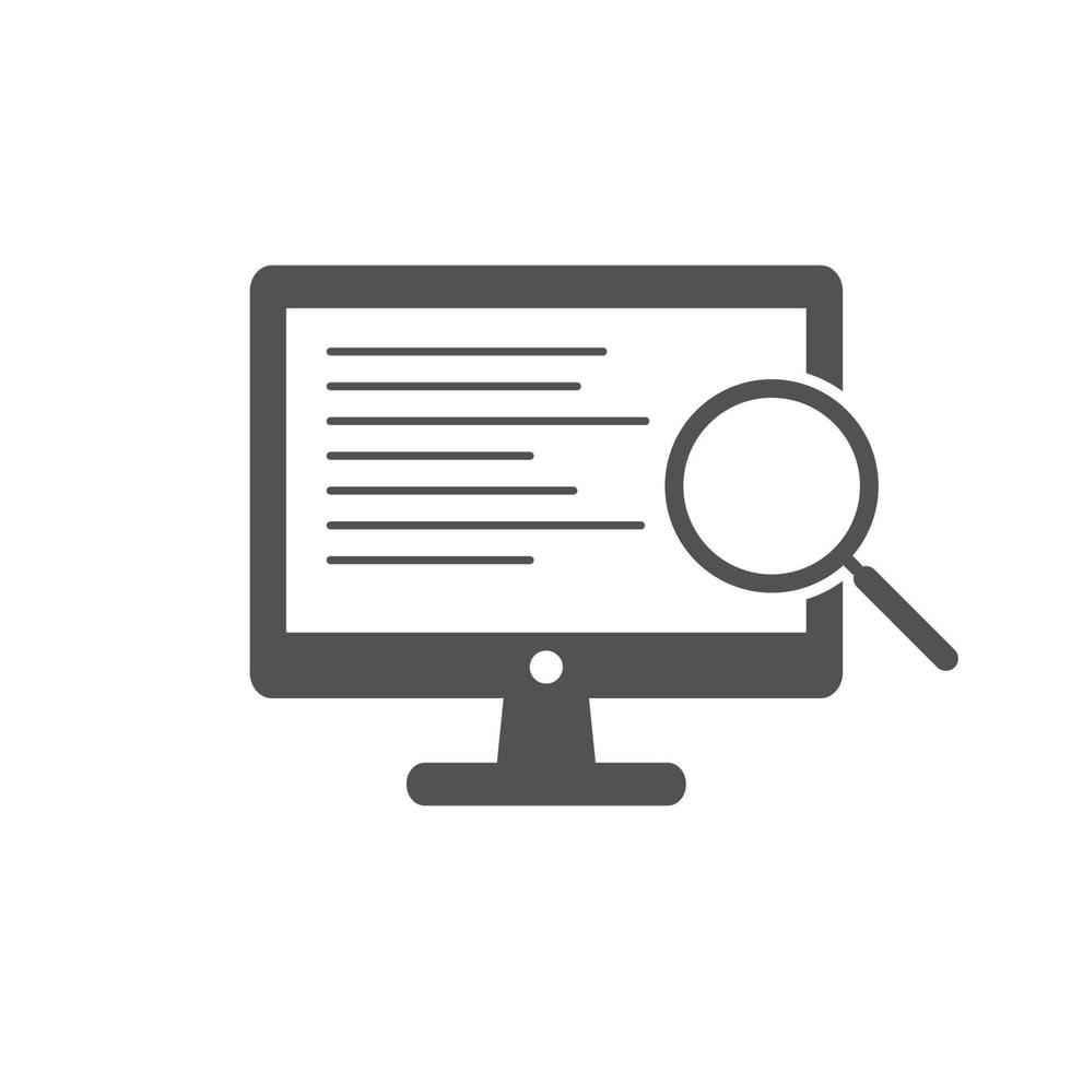 search result icons Vector illustration.search result icon symbol for SEO, Website and mobile apps