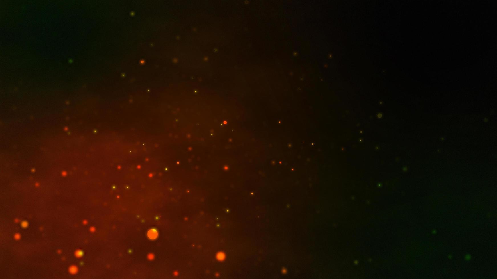 Red Shiny Space Fire Particle powder Looping flow Animation for Abstract art fantasy Presentation Motion silver Background photo