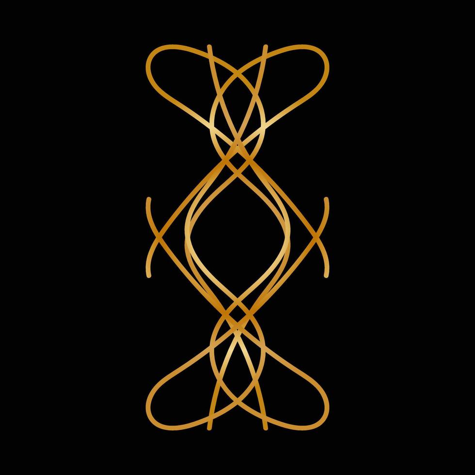 company logo with abstract shape vector