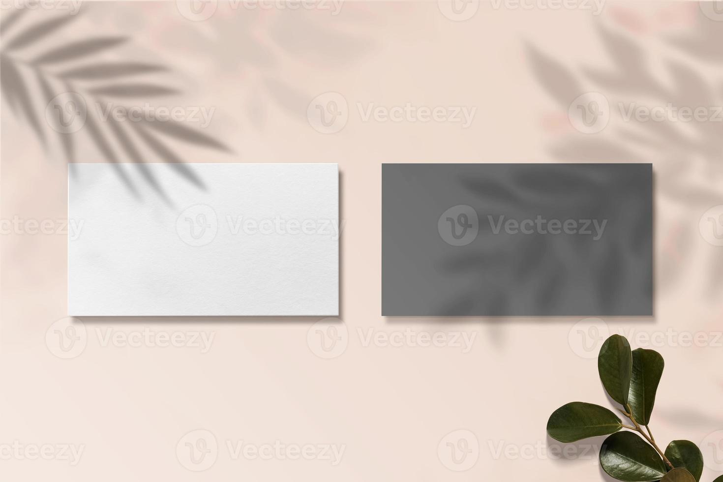 Luxury business card mockup.luxury logo mockup photo