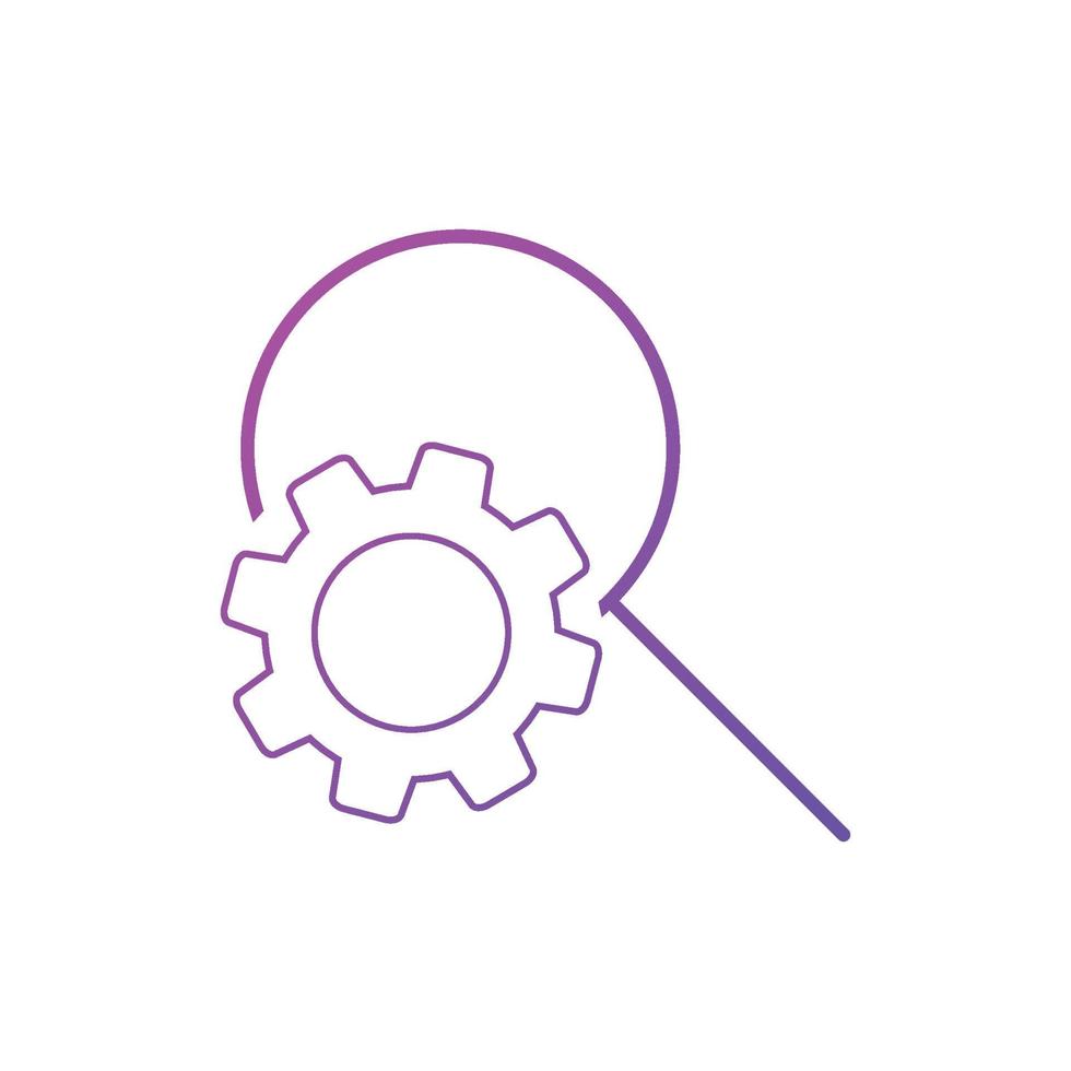 Search optimization icon. SEO optimization vector
