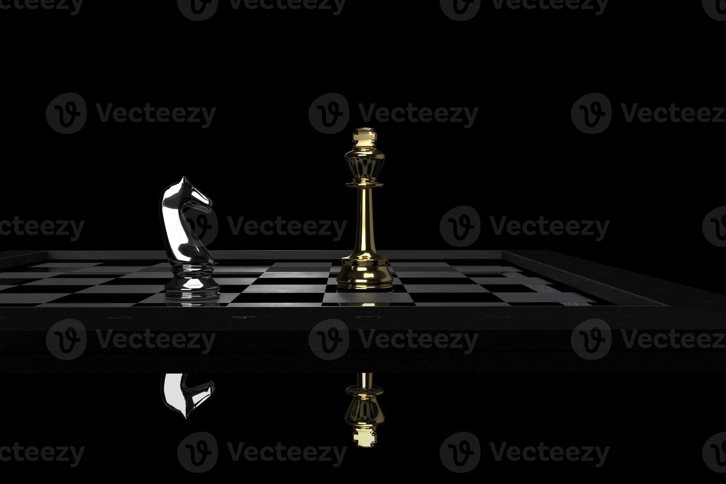 Phone wallpaper with chessboard and symbolic pawn and king