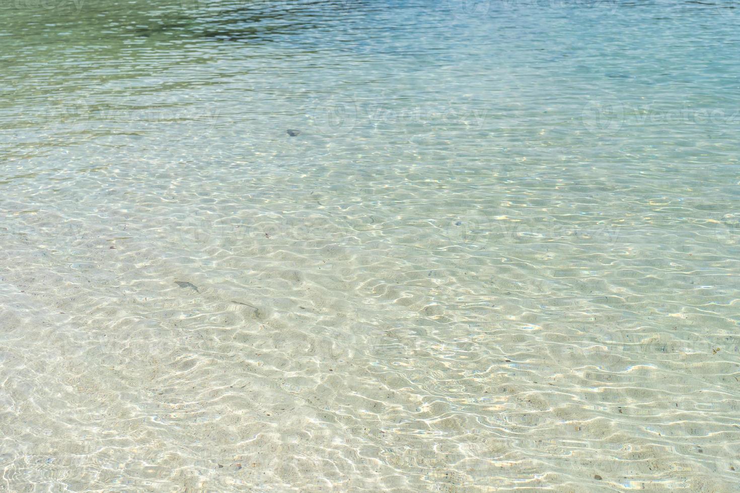 agua de mar azul claro. fondo de textura de océano de agua azul foto