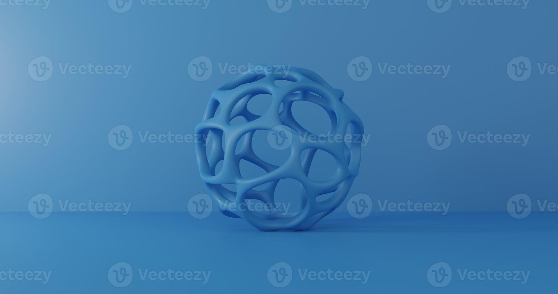 esfera de voronoi sin patrón foto