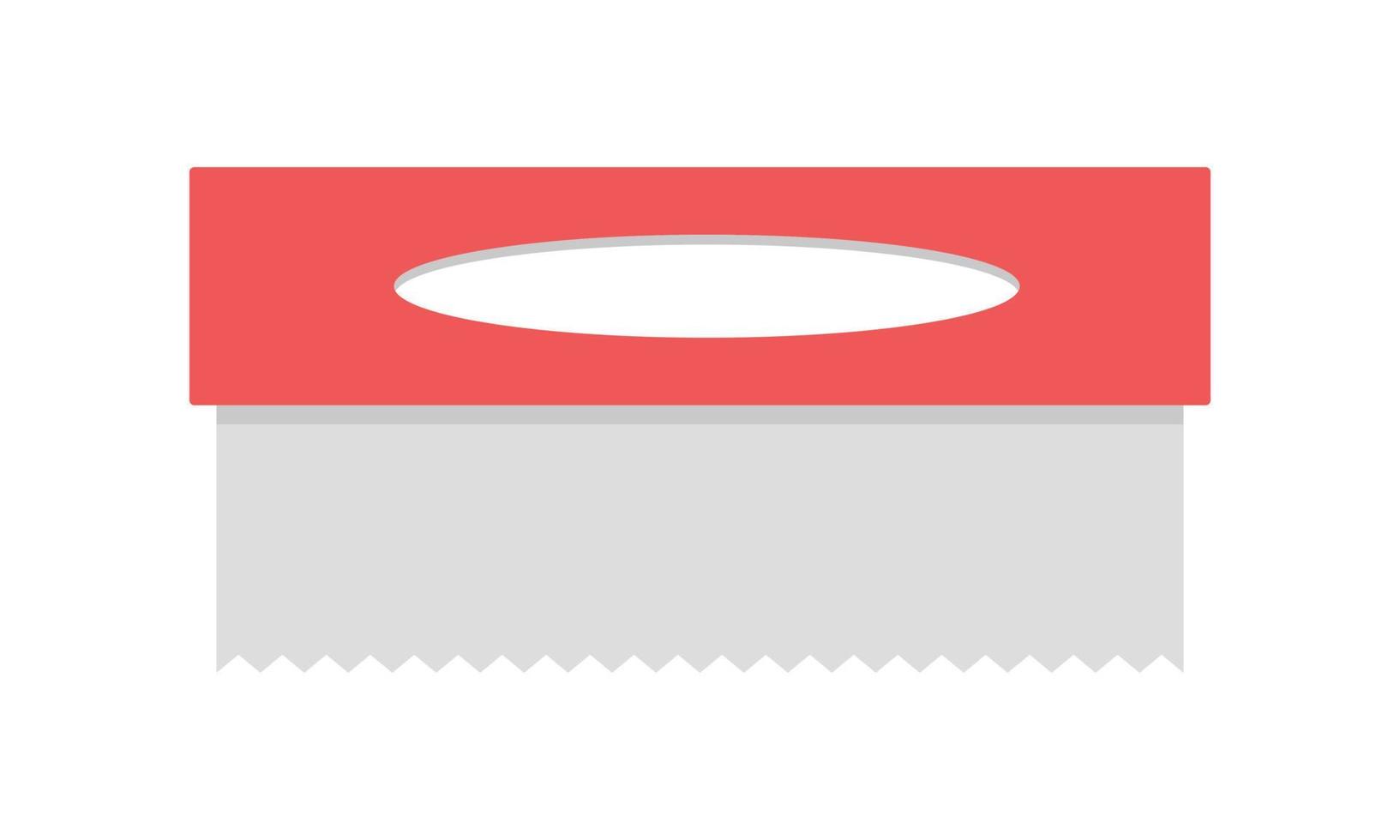 Aluminium foil clipart vector illustration. Simple aluminium foil paper box flat style vector design. Aluminium foil roll sign icon. Kitchen foil cartoon clipart. Kitchen and cooking concept symbol