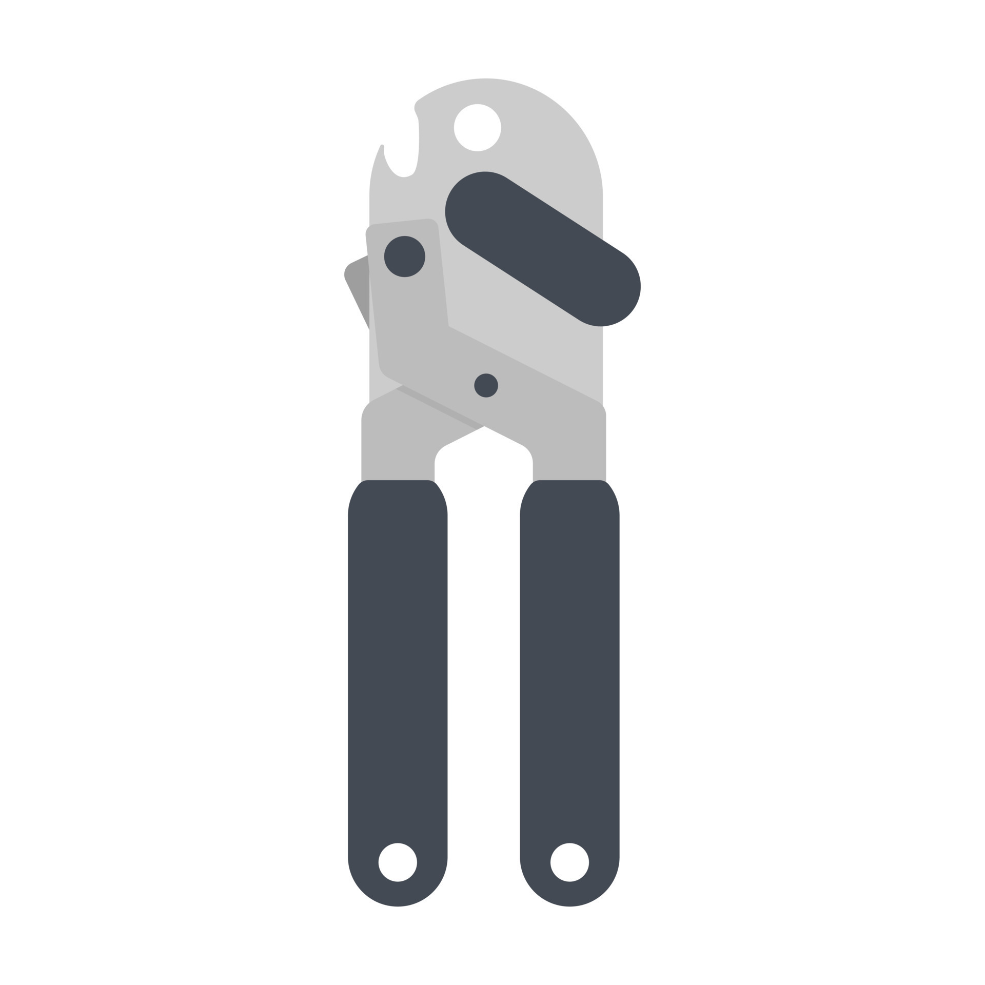 Modern can opener clipart vector illustration. Can opener with black