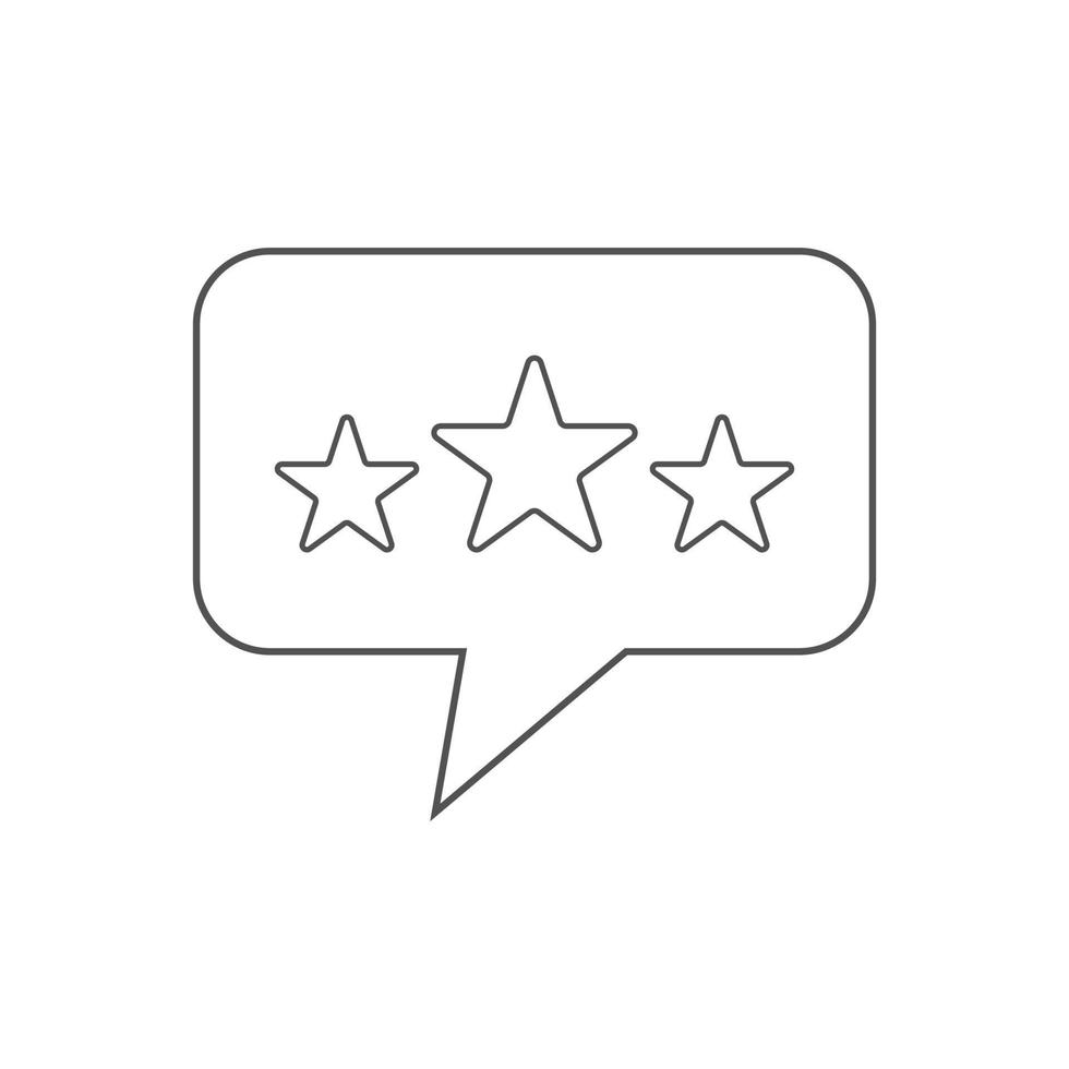 Feedback or Customer review icons Vector illustration. Customer 5 star review sign symbol for SEO, web and mobile apps