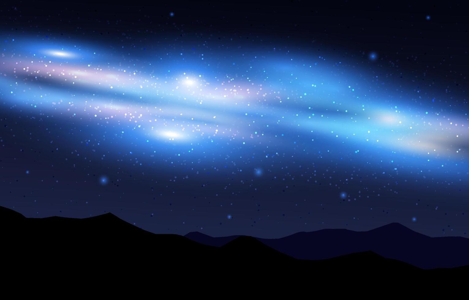 Space Milkyway Background vector