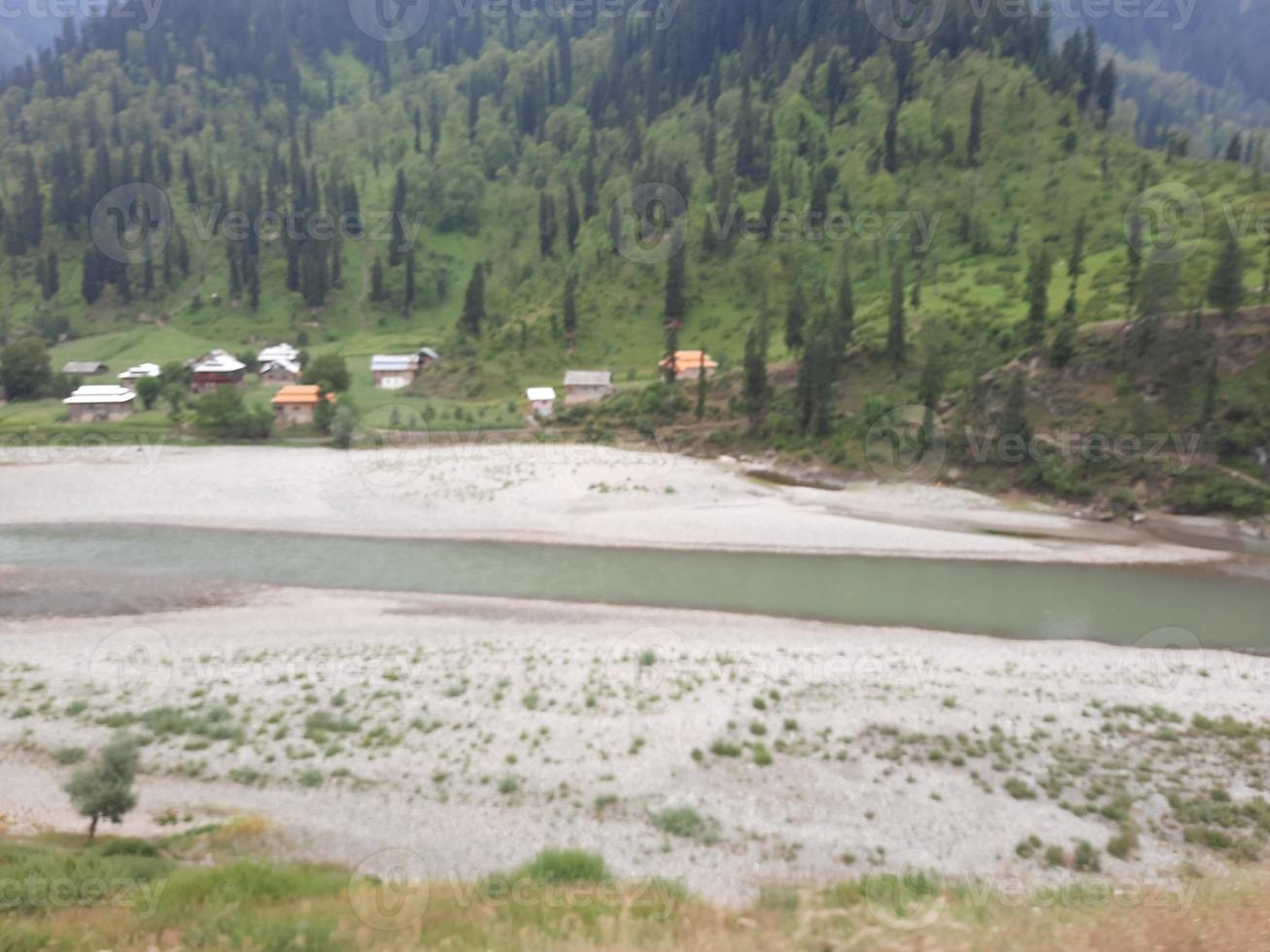 Kashmir is the most beautiful region in the world which is famous for its green valleys, beautiful trees, high mountains and flowing springs. photo
