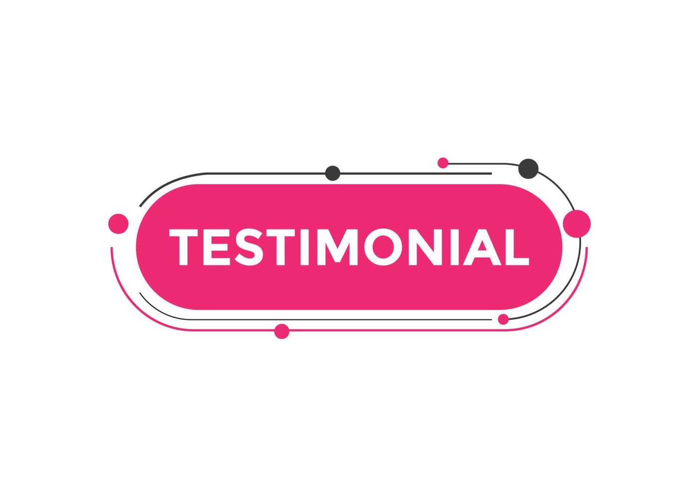 testimonial text button speech bubble testimonial Colorful web banner