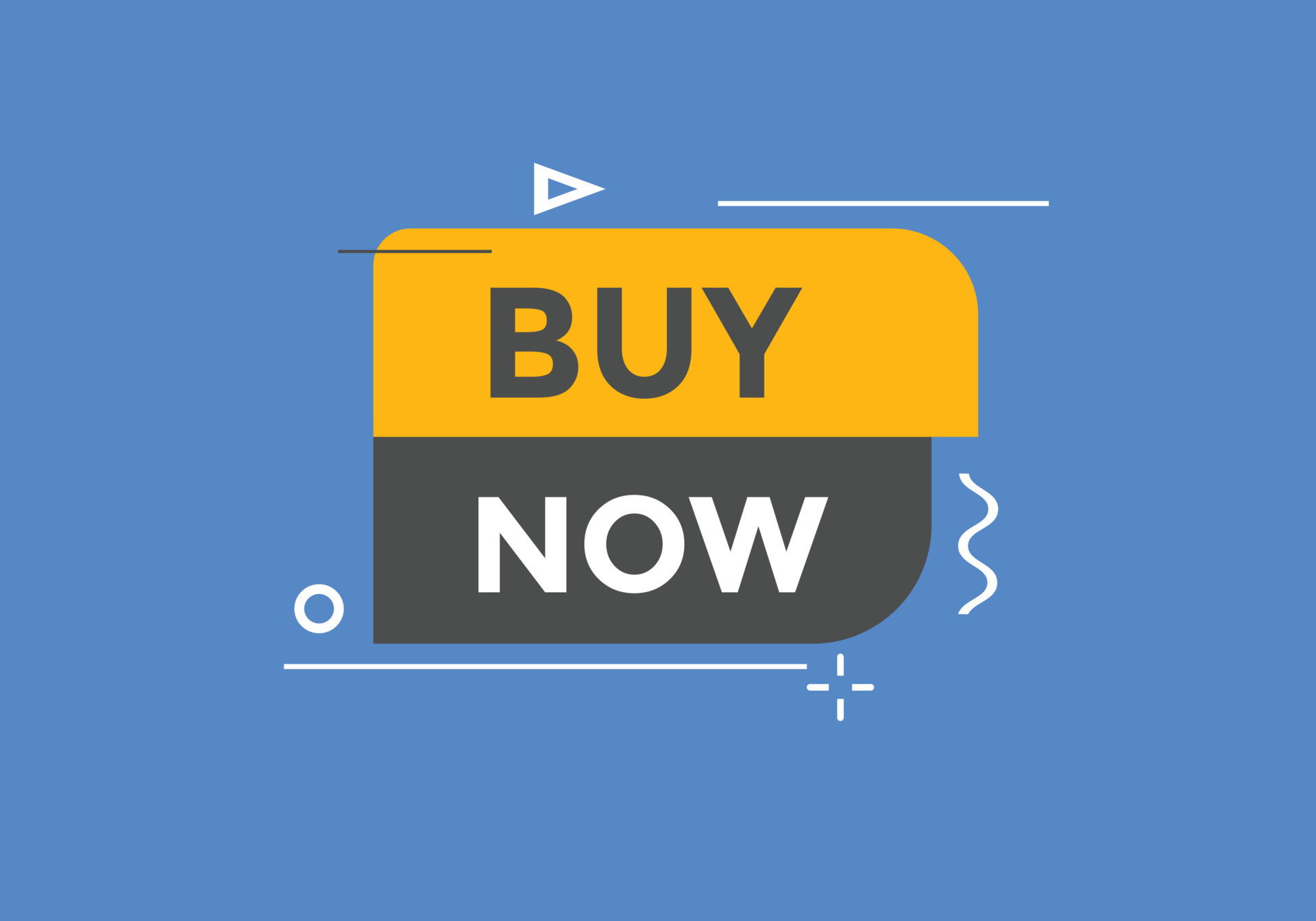 Buy now text button. speech bubble. Buy now Colorful web banner. vector ...