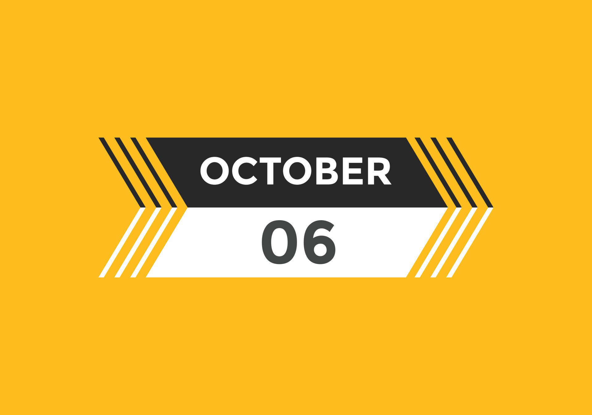 october 6 calendar reminder 6th october daily calendar icon template october 6 calendar reminder 6th october daily calendar icon template