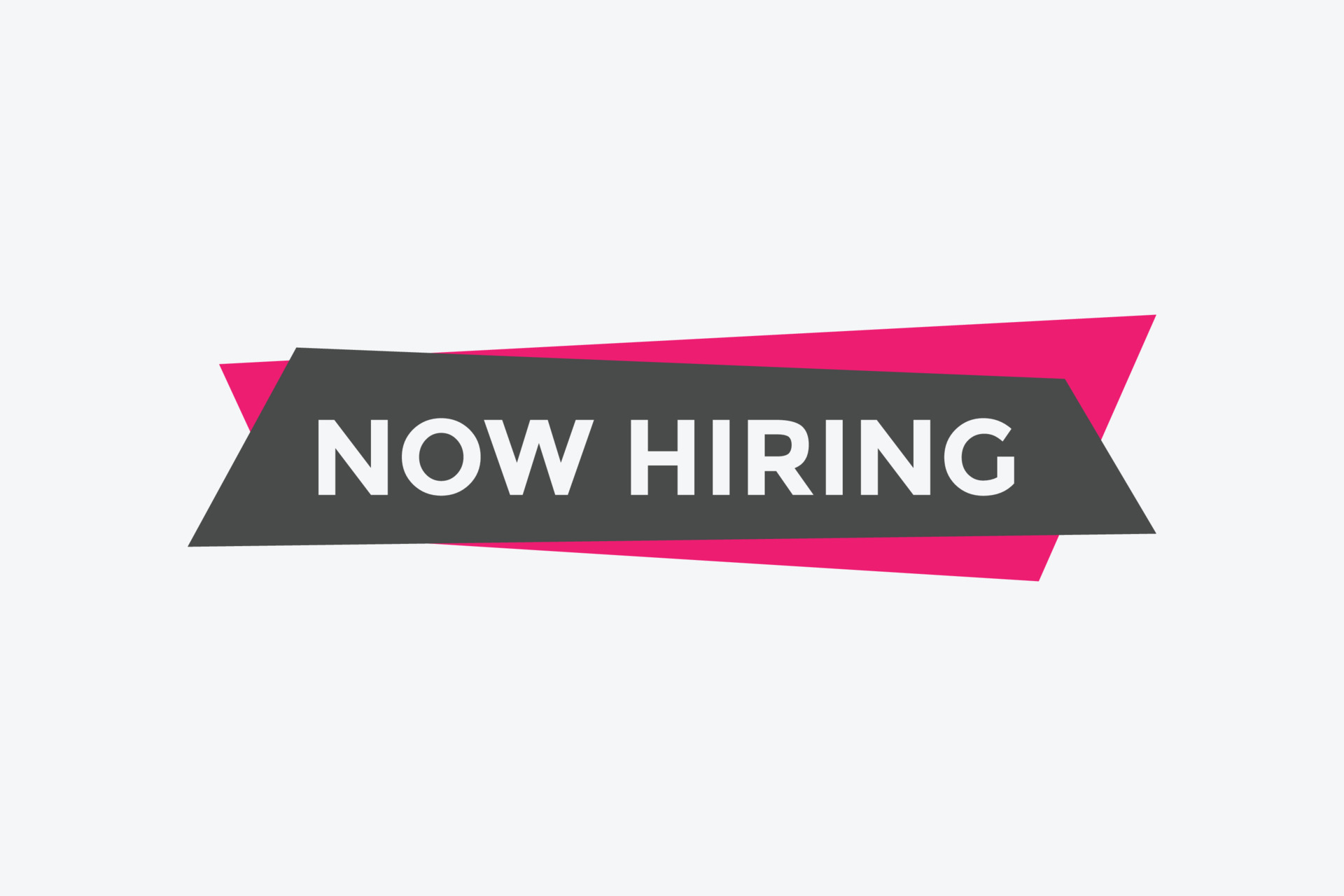 Now hiring button Now hiring speech bubble Now hiring text web