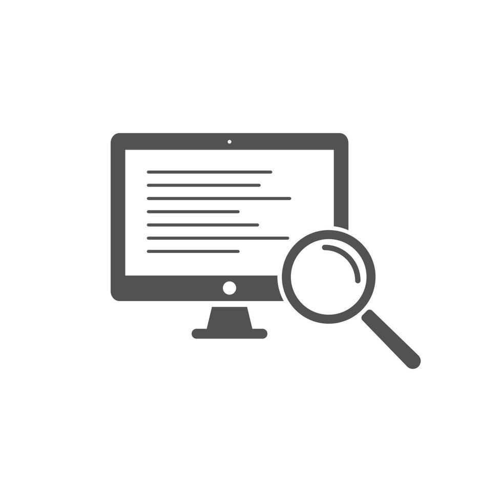 search result icons Vector illustration.search result icon symbol for SEO, Website and mobile apps