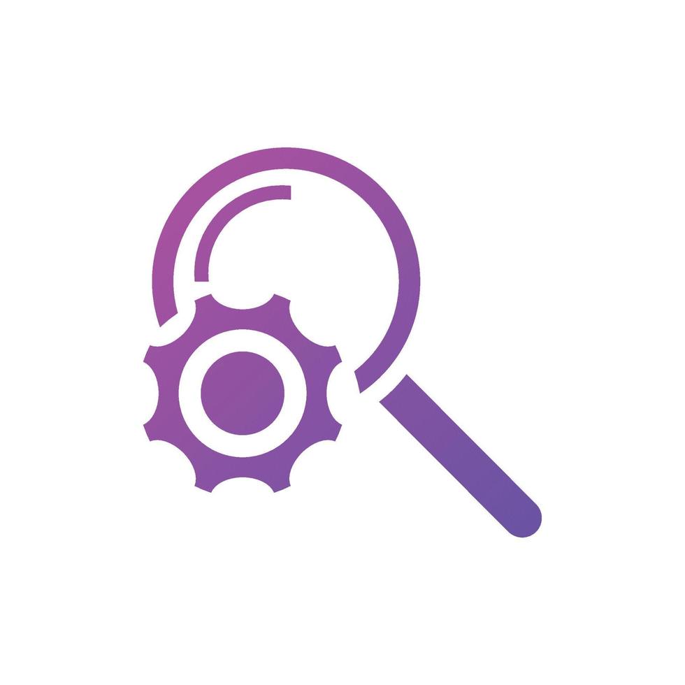 Search optimization icon. SEO optimization vector