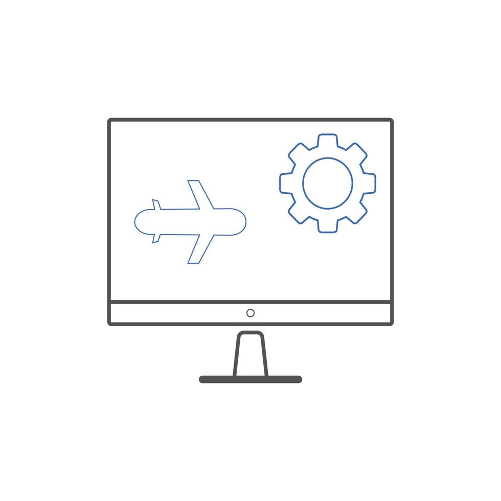landing page optimization icons. Used for SEO or websites. vector