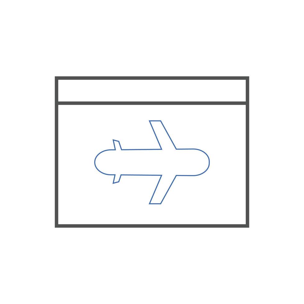 landing page icons. Used for SEO or websites vector
