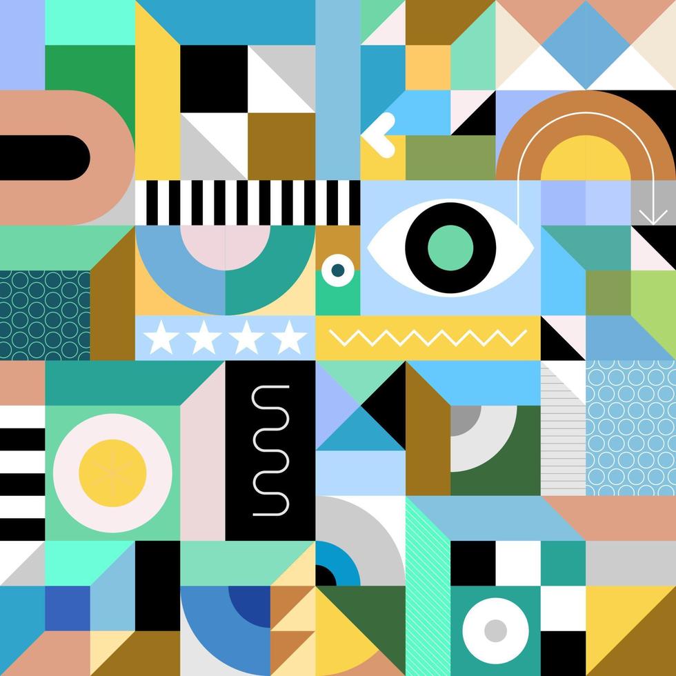 Abstract Geometric Art vector