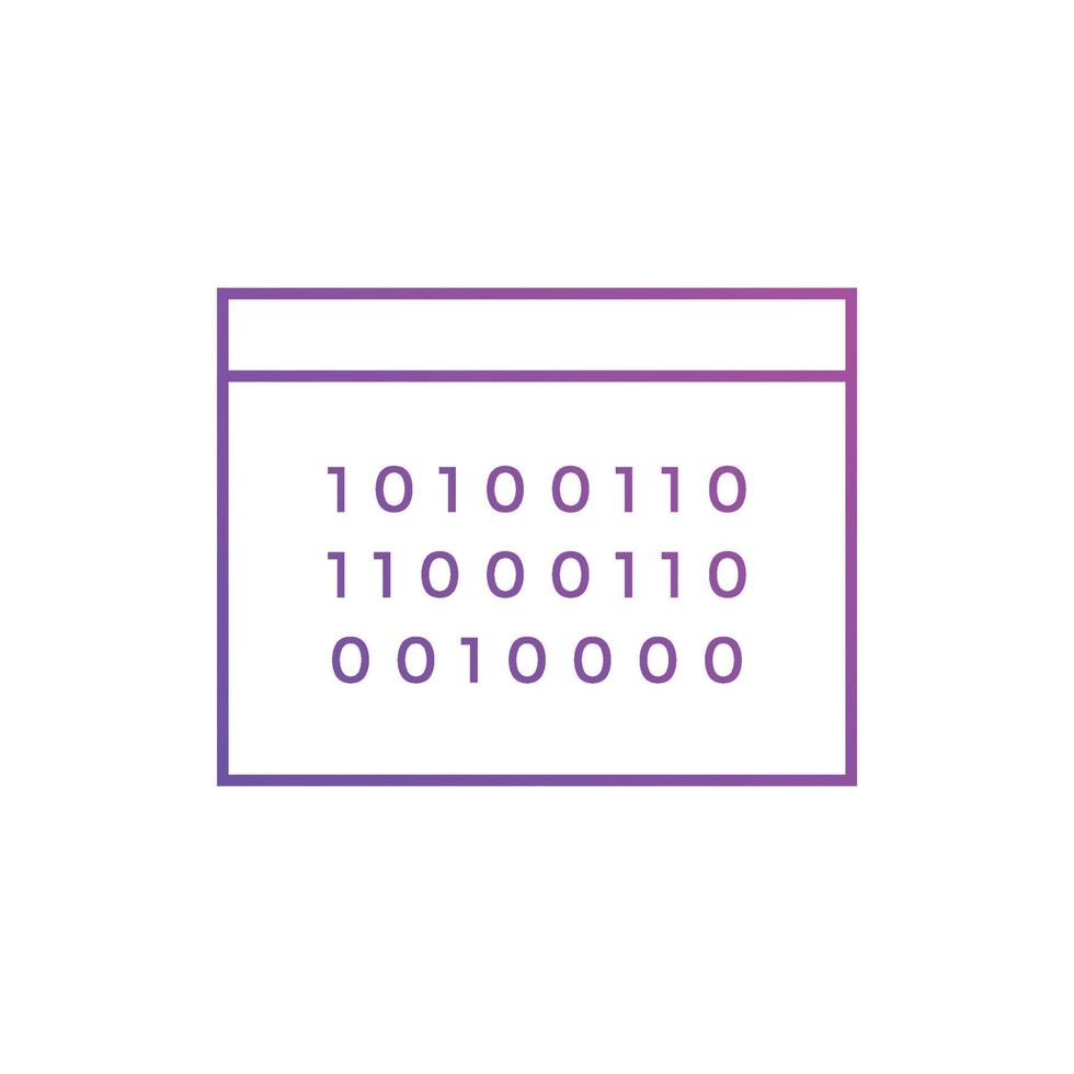 Web code icons. Website coding icon symbol vector